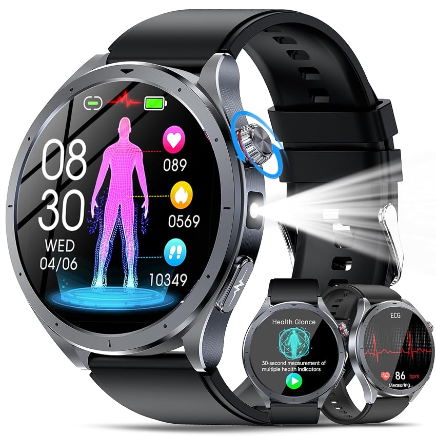 2026 Nuova Smartwatch Uomo con ECG+HRV/ChatGPT AI