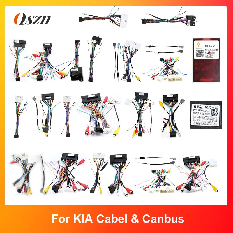 Adattatore per cablaggio Spina da 16 pin a 18 pin 24 pin per cavo Android per auto