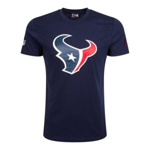 New Era Houston Texans NFL Team Logo Blu Maglietta