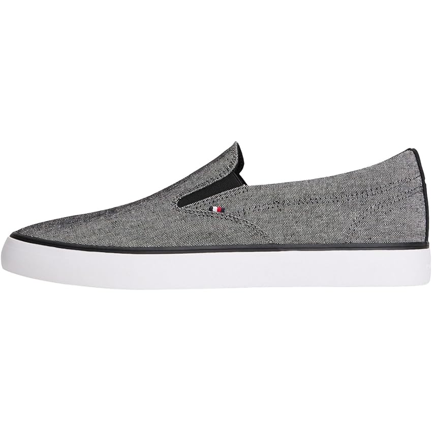 Tommy Hilfiger Uomo Sneakers Vulcanizzate Harlem Slip On Senza Lacci Tommy Hilfiger Uomo Sneakers Vulcanizzate Harlem Slip On Senza Lacci