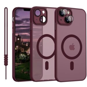 YUANDMI Cover Magnetica per iPhone 13 Compatibile con MagSafe