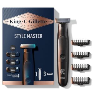 King C. Gillette Rasoio Elettrico Barba Style Master