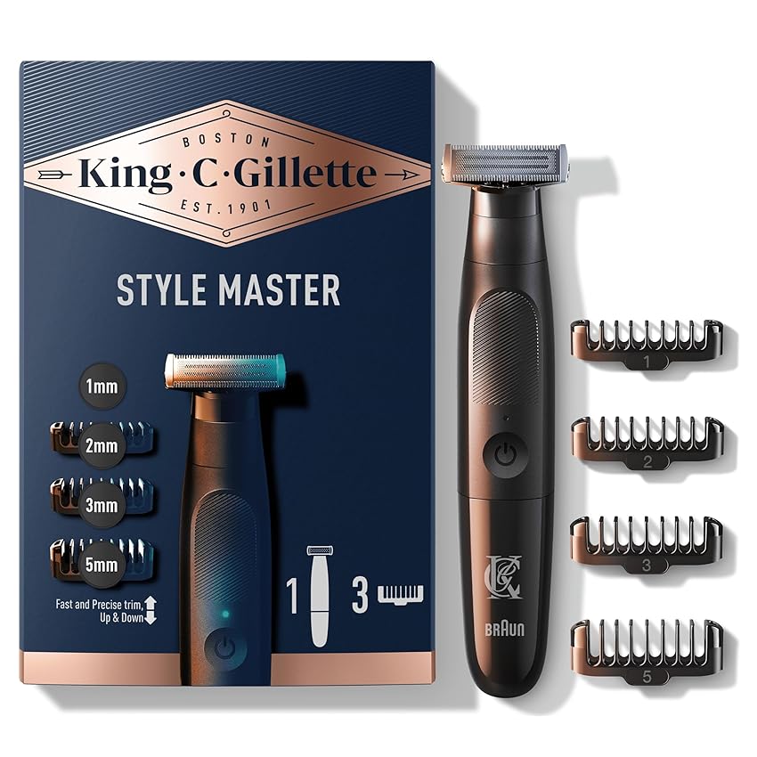 King C. Gillette Rasoio Elettrico Barba Style Master King C. Gillette Rasoio Elettrico Barba Style Master