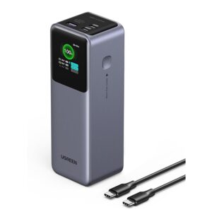 UGREEN Nexode Pro 200W Power Bank 25000mAh Ricarica Rapida Caricatore Portatile PC