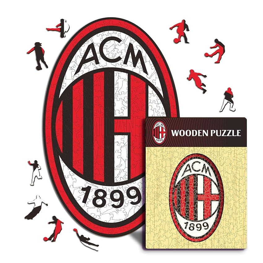 Iconic Puzzles - Milan Logo