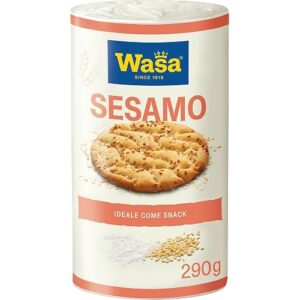 Wasa Pane Croccante Runda con Semi di Sesamo e Sale