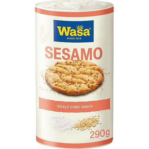 Wasa Pane Croccante Runda con Semi di Sesamo e Sale Wasa Pane Croccante Runda con Semi di Sesamo e Sale