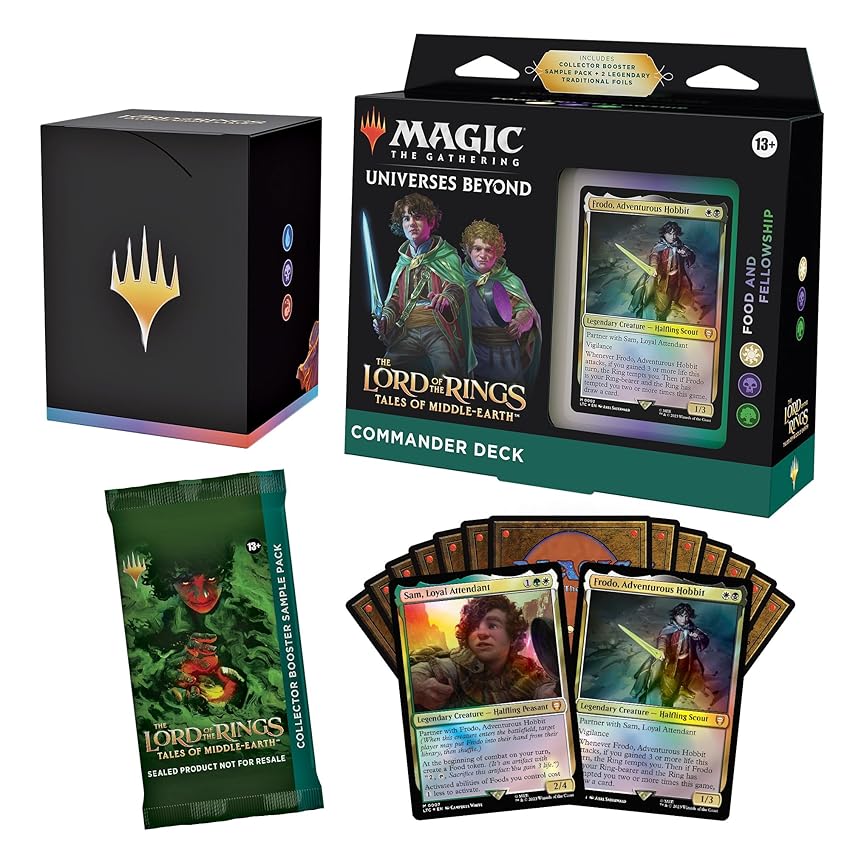 Magic: The Gathering The Lord of the Rings: Tales of Middle-earth Commander Deck Magic: The Gathering The Lord of the Rings: Tales of Middle-earth Commander Deck