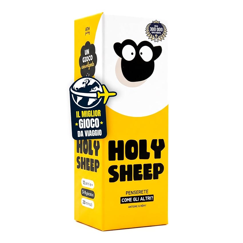 ATM Gaming Holy Sheep – Gioco da Tavolo per Famiglie e Amici – Pensa Come i Tuoi Compagni