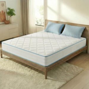 Sleephome Materasso 120x190 h 20 cm Molle Insacchettate e Memory Lite Vaniglia – Ortopedico