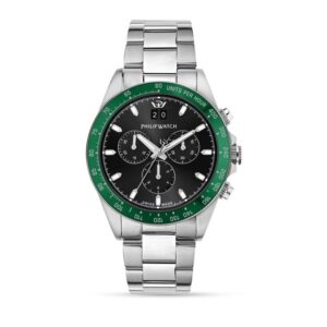 Philip Watch Caribe Sport – Orologio Uomo Cronografo Acciaio (R8273607010)