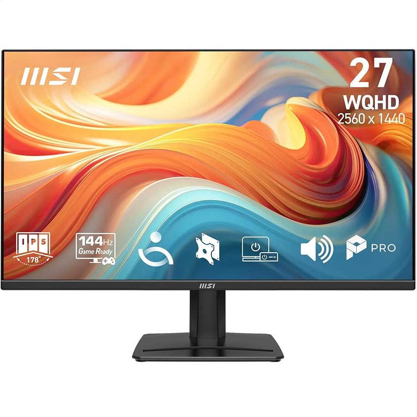msi PRO MP275QA E14 Monitor 27" WQHD