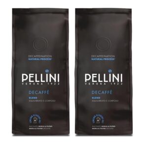 Pellini Decaff&egrave; Caff&egrave; Decaffeinato Macinato Moka &ndash; Caff&egrave; Decaffeinato Aromatico