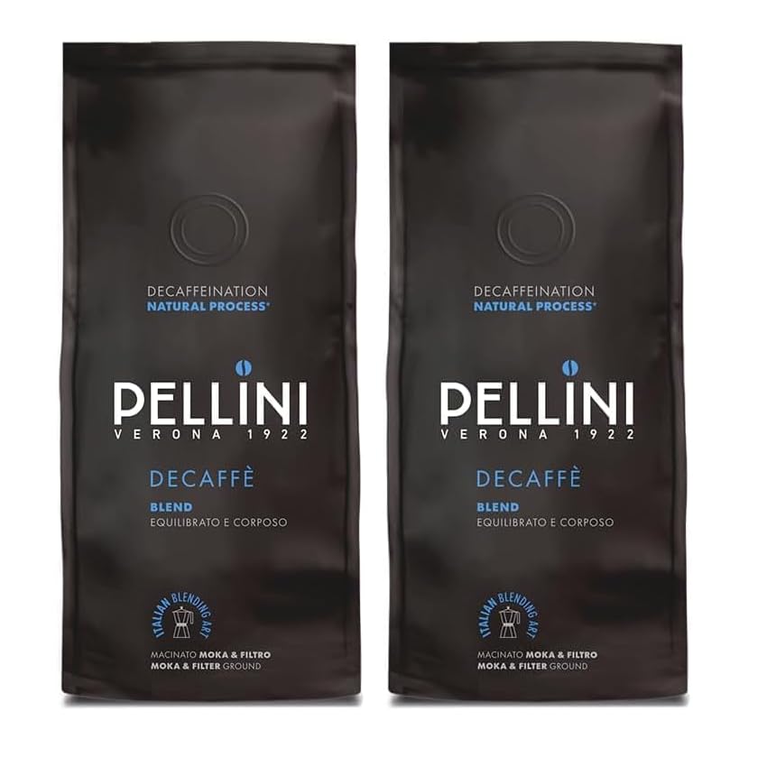 Pellini Decaffè Caffè Decaffeinato Macinato Moka – Caffè Decaffeinato Aromatico Pellini Decaffè Caffè Decaffeinato Macinato Moka – Caffè Decaffeinato Aromatico