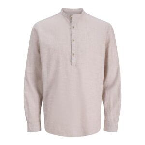 JACK & JONES Jjesummer Linen Blend Tunic Shirt L/S SN Jjesummer Linen Blend