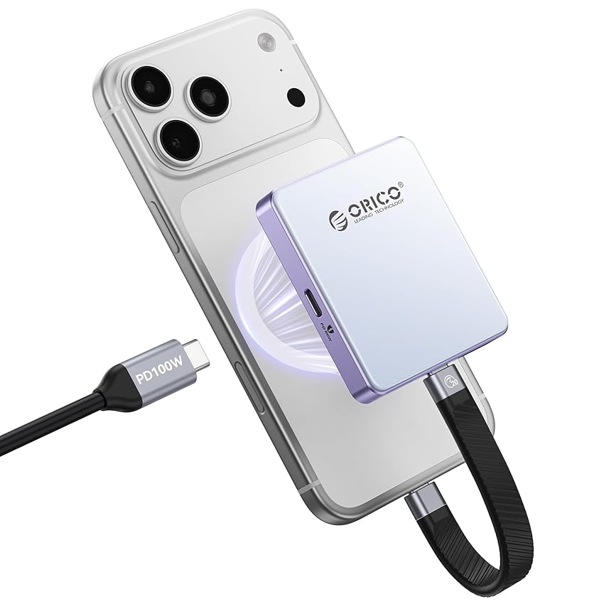 ORICO Magnetico M.2 NVMe SSD Case per iPhone 15/16/17 Pro - USB