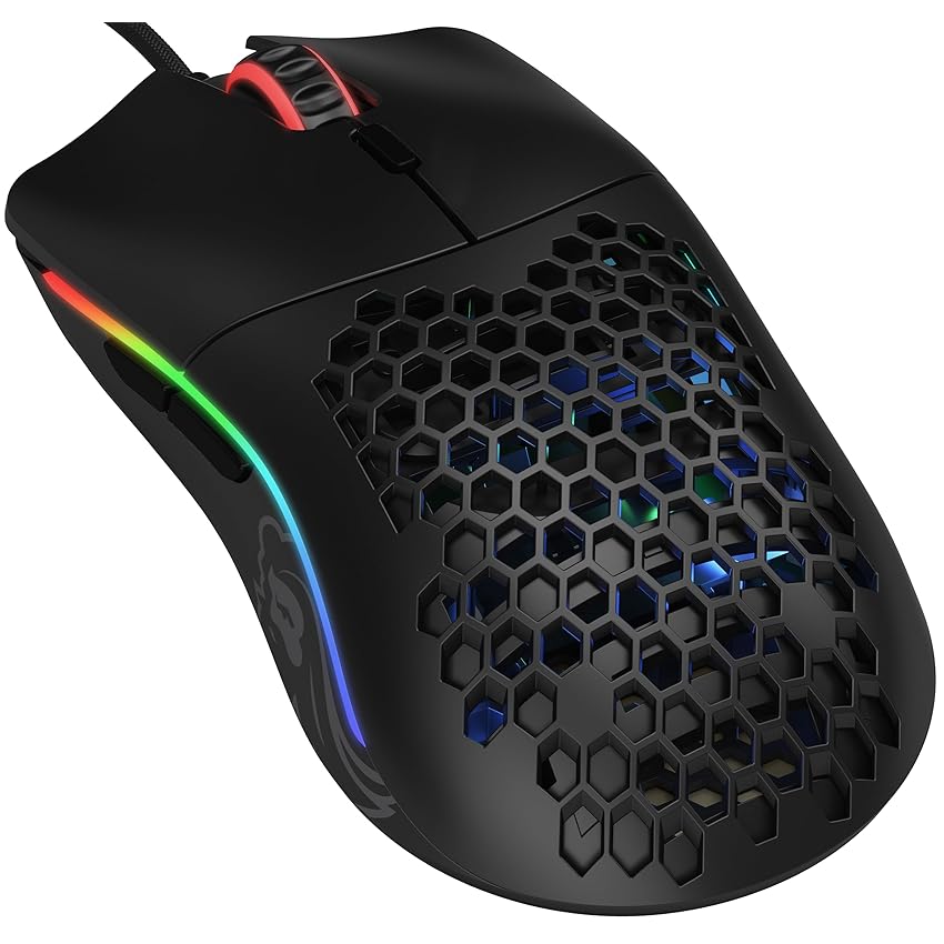 GLORIOUS Model O Mouse Cablato per PC Gaming Sensore Ottico Rapido (Nero) GLORIOUS Model O Mouse Cablato per PC Gaming Sensore Ottico Rapido (Nero)