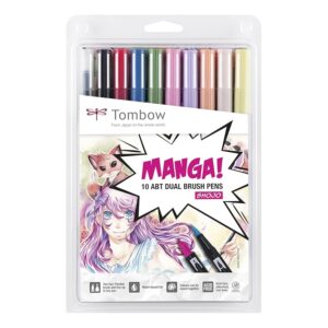 Tombow ABT-10C-MANGA2 Set Pennarelli