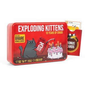Exploding Kittens -10th Anniversary Collectible Tin (New Edition)