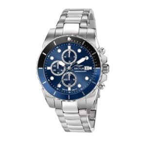 Sector 450 &ndash; Orologio Cronografo Uomo Blu Acciaio (R3273776003)