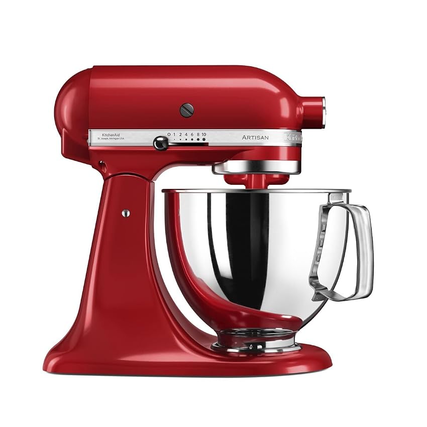 Kitchenaid Planetaria - Artisan - Robot da Cucina con testa inclinabile e 3 accessori Kitchenaid Planetaria - Artisan - Robot da Cucina con testa inclinabile e 3 accessori