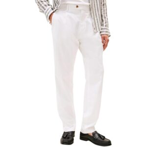 Tommy Hilfiger Uomo Pantaloni Chino Harlem Satin Relaxed Fit