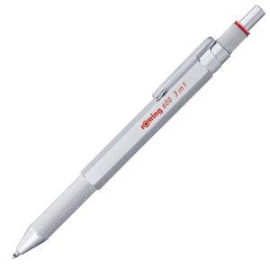 rOtring 600 3-in-1 penna multicolore e portamina | 2 punte fini per penna a sfera