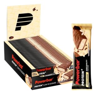 Powerbar - Protein Plus - Low Sugar - Vanilla - 30x35g - Barretta con solo 107 calorie