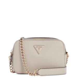 BORSA DONNA GUESS noelle 2 borsa a tracolla TAUPE ND GRIGIO 422180