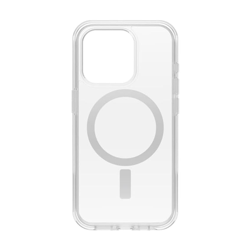OtterBox Cover per iPhone 15 Pro Symmetry Clear per MagSafe