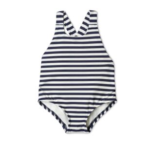 Amazon Essentials x Sofia Grainge Costume da Bagno Intero con Spalline Incrociate