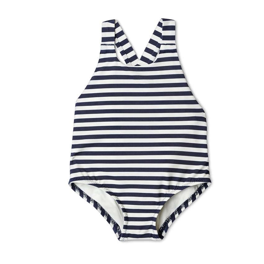 Amazon Essentials x Sofia Grainge Costume da Bagno Intero con Spalline Incrociate