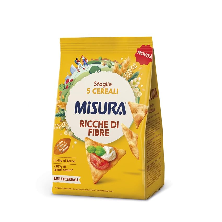 Misura Multicereali Sfoglie ai 5 Cereali - con Frumento Misura Multicereali Sfoglie ai 5 Cereali - con Frumento