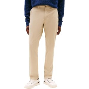 Tommy Hilfiger Uomo Pantaloni Chino Denton Printed Structure Straight Fit