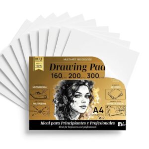 SIDI - Blocco da Disegno A4 Professionale 160g/m2