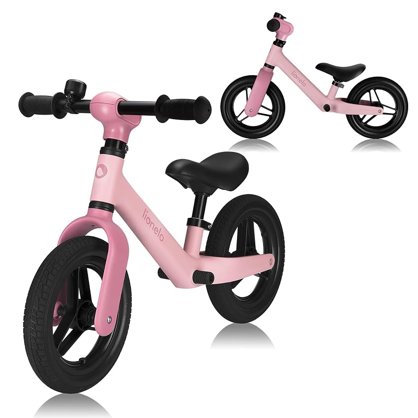 lionelo Bicicletta Senza Pedali TONI Per Bambini da 18 mesi a 30kg Ruote in Gomma lionelo Bicicletta Senza Pedali TONI Per Bambini da 18 mesi a 30kg Ruote in Gomma