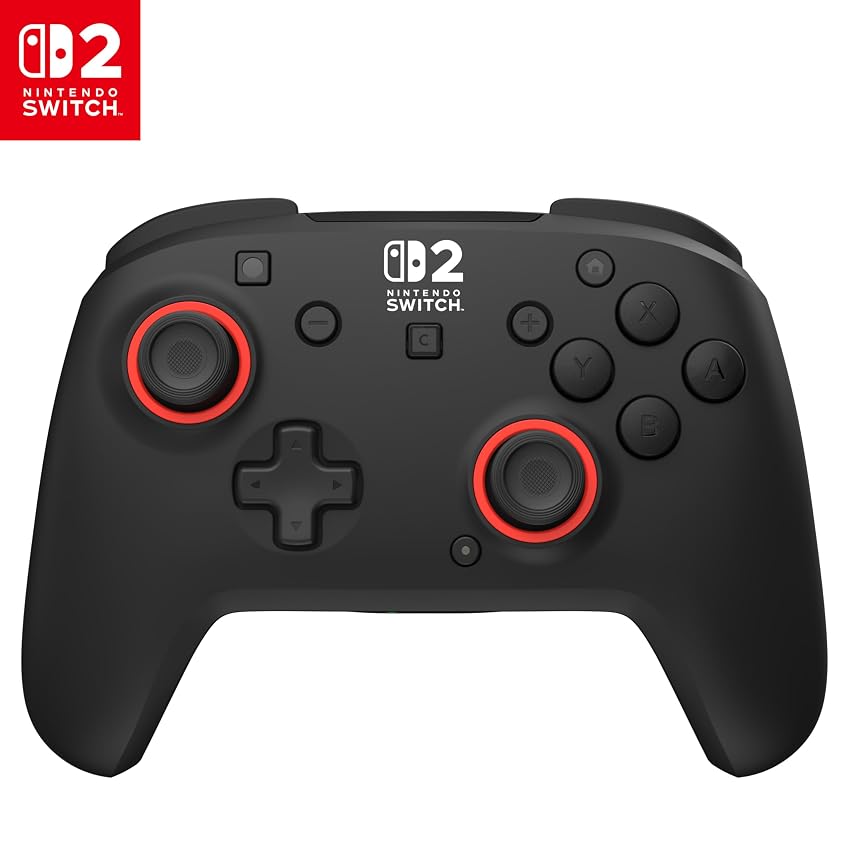 Turtle Beach Rematch Nero Controller da gaming wireless con licenza ufficiale per Nintendo Switch 2 Turtle Beach Rematch Nero Controller da gaming wireless con licenza ufficiale per Nintendo Switch 2