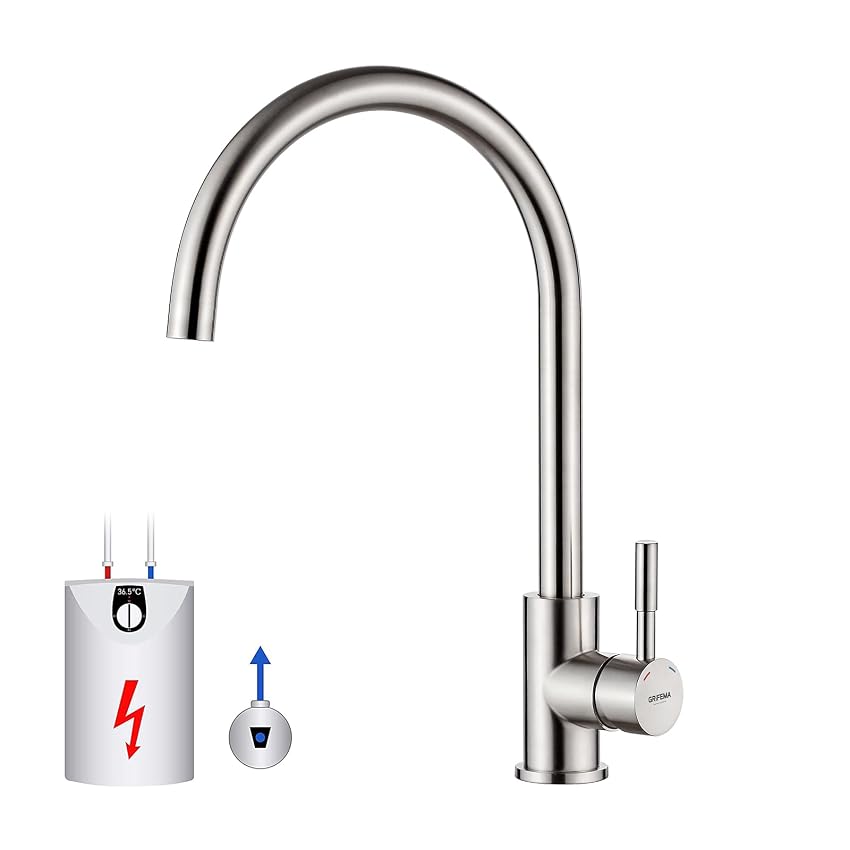 GRIFEMA Irismart G4008-98 - Rubinetto da cucina a bassa pressione GRIFEMA Irismart G4008-98 - Rubinetto da cucina a bassa pressione