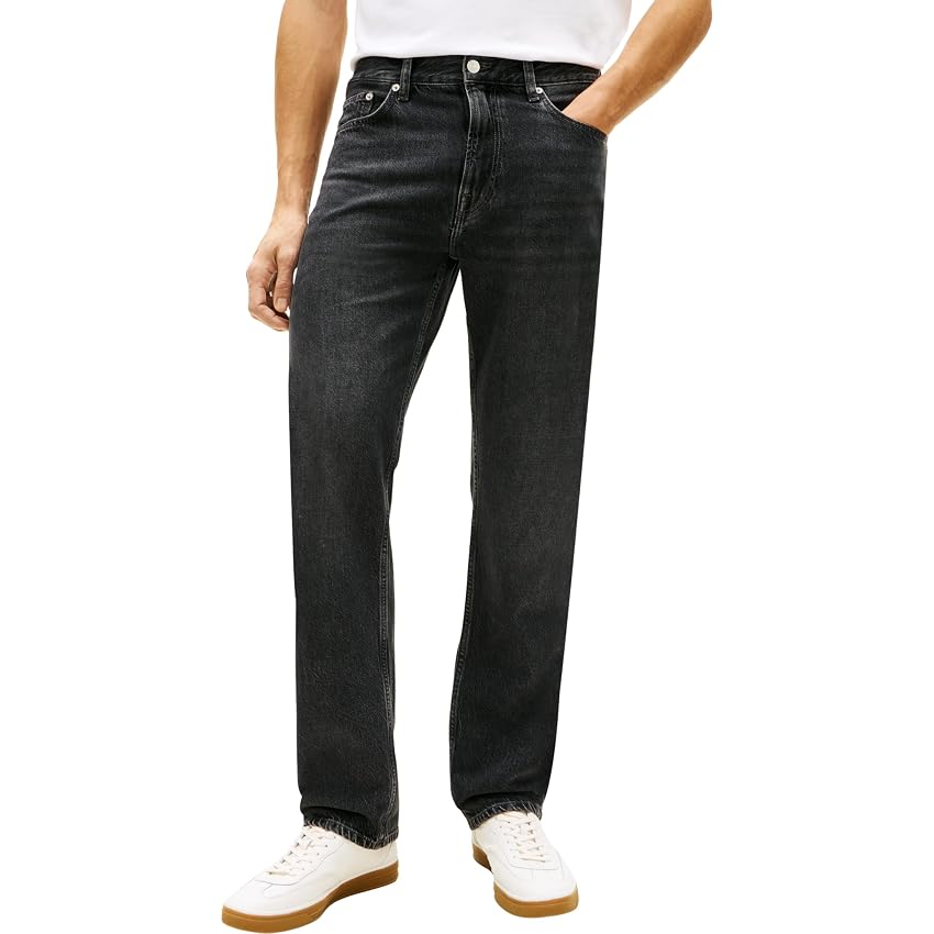Tommy Hilfiger Uomo Jeans Regular Straight Dover in Cotone Tommy Hilfiger Uomo Jeans Regular Straight Dover in Cotone
