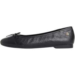 Tommy Hilfiger Donna Ballerine con Monogramma in Rilievo