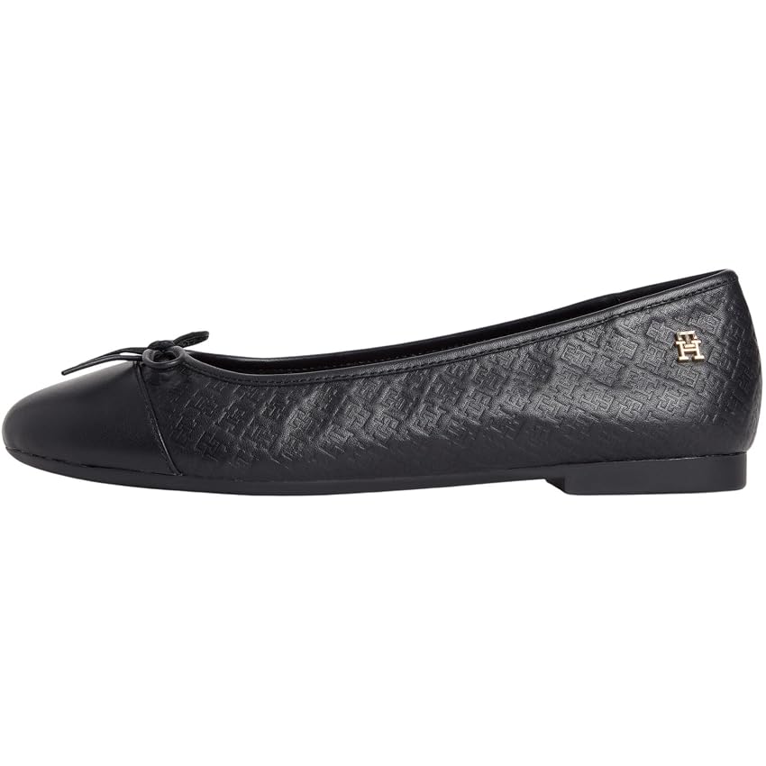 Tommy Hilfiger Donna Ballerine con Monogramma in Rilievo