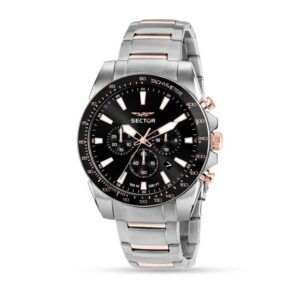 Sector 450 – Orologio Uomo Cronografo Acciaio Nero (R3273776007)