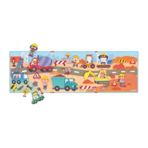 Janod - Magnéti'Stories Cantiere - Gioco Educativo Magnetico 30 Calamite