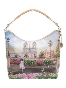 BORSA DONNA YNOT yesbag borsa hobo FLORAL ND scelta=P FLORAL YES618S3.FLOR