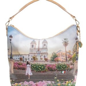 BORSA DONNA YNOT yesbag borsa hobo FLORAL ND scelta=P FLORAL YES618S3.FLOR