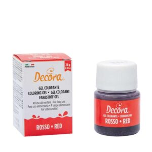Decora 9600810 Gel Colorante Decora Rosso 28 G