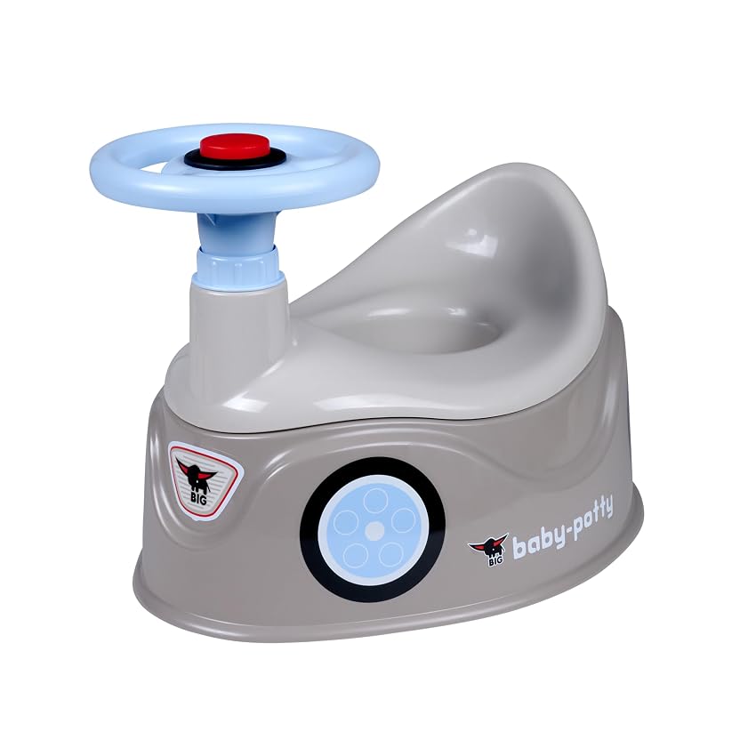Big Baby Potty - Vasino educativo in Design Big Bobby Car con Volante Rimovibile e Schienale Alto Big Baby Potty - Vasino educativo in Design Big Bobby Car con Volante Rimovibile e Schienale Alto