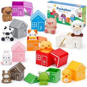 HappyKidsClub Montessori Giocattolo Di Fattoria Da 1-4 Anni