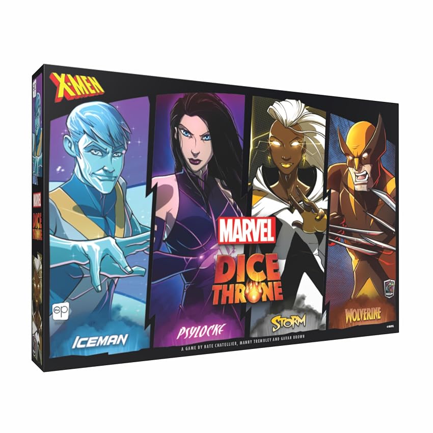 USAopoly | Dice Throne Marvel X-Men Box 1 | Dice Game