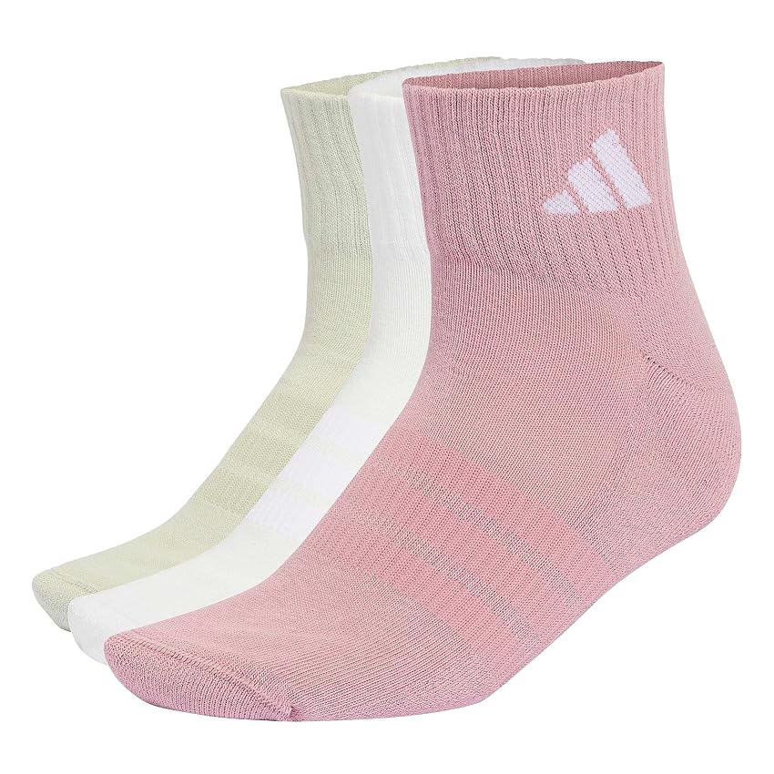 adidas Unisex - Adulto Cushioned Sportswear Ankle Socks 3 Pair Pack Socks adidas Unisex - Adulto Cushioned Sportswear Ankle Socks 3 Pair Pack Socks